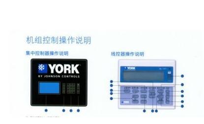 約克中央空調(diào)控制器的操作說明
